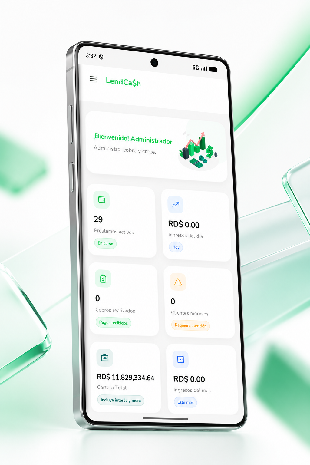 Dashboard LendCash